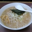 ランチ（ハッスルラーメン+ギョーザ3個+明太子飯）￥860円