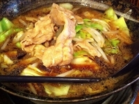 「男の根性黒醤油」@男のラーメン 麺屋わっしょいの写真