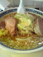 「醤油旨辛ラーメン￥700」@麺家ぶんすけの写真