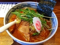 「男味噌煮干しらーめん」@麺や 六三六 摂津本山店の写真