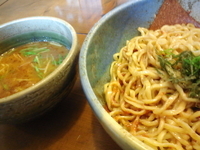 「梅塩つけめん（限定）800円」@むろやの写真