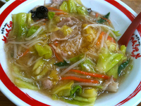 「あんかけちゃんぽん（750円）」@ちゃんぽん亭総本家 彦根駅前本店の写真