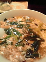 「今月の一品 あんかけニラ玉そば」@麺工房HIRAMAの写真