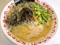 「きくらげラーメン+替玉×2」@なんでんかんでん 金沢店の写真