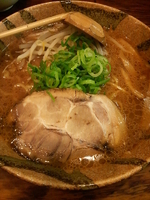 「赤味噌らーめん 650円」@壱鵠堂 つきみ野店の写真