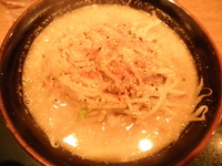 「ごま味噌ラーメン 「850円」」@つけめん 誉 大宮店の写真