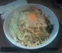 「油そば（大盛）」@ら〜めん ぽっぽっ屋 本店の写真