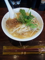 「鶏白湯ラーメン大盛り【850円】 *限定」@ねじ式の写真