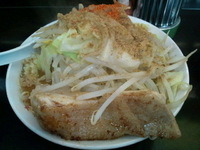 「えび郎中盛 野菜増し 魚粉 とうがらし ニンニク少し」@潮中華 KAZEの写真