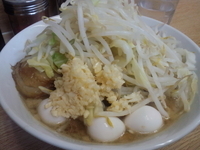 「ラーメン￥650+うずら玉子￥100」@ラーメン二郎 栃木街道店の写真
