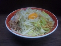 「小 汁なし  650円 + 80円」@ラーメン二郎 横浜関内店の写真