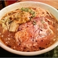 「なんつッ亭」 ウニクリーム味噌ラーメン(ハーフ)550円