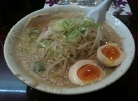 「味玉子らーめん」@こってりらーめん なりたけ TOKYOの写真
