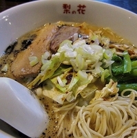 「悪魔の白湯麺 750円」@梨の花の写真