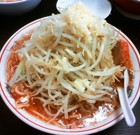 「ラーメン（ニンニクヤサイ）」@らぁめん 元気の源 神奈川新町店の写真