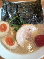 「ラーメン+味付玉子 750円」@らーめん大桜 つきみ野店の写真