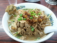 「初代肉そば（3月限定麺）」@札幌ラーメン どさん子 亀有南口店の写真