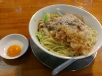 「油そば」@ラーメン 虹ノ麺 小山店の写真