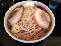 「半熟玉子ラーメン 並（780円）」@大盛豚骨醤油ラーメン 味輝拉の写真