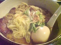 「特製うま塩そば 大盛（950円）+ボコボコ麺に変更（10円）」@麺屋宗 -sou- 高田馬場本店の写真