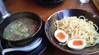 「にぼしつけ麺（大盛）+味玉子」@とんこつらーめんてっぺんの写真
