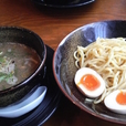 にぼしつけ麺（大盛）+味玉子