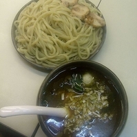 「つけめん並+鶏チャーシュー」@本枯中華そば 魚雷の写真