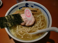 「塩らーめん（￥790）」@たけちゃんにぼしらーめん 調布店の写真