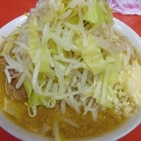 「味噌らーめん （ヤサイ+ニンニクトッピング）」@らーめん豚喜の写真