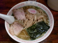 「中華そば（￥650）」@中華めん処 道頓堀の写真