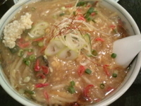 「もやしあんかけそば（黒）」@もやしあんかけそば とろ丸の写真