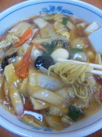 「五目あんかけラーメン（730円）」@手打ちラーメン珍来 蕨東口店の写真