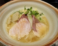 「鰤しゃぶらーめん+かにみそバター 【700円+100円】」@麺家 まさあきの写真