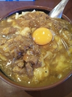 「カレーラーメン」@UNDER GROUND RAMENの写真