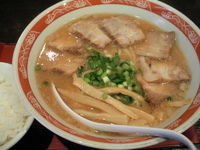 「味噌チャーシュー麺 （半ライスサービス）」@尾道ラーメン 麺一筋 新大塚店の写真