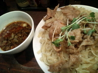 「肉盛りつけ麺大盛」@魁 肉盛りつけ麺 六代目けいすけの写真