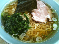 「塩（並、太麺）550円」@支那そば屋 龍（Ron）の写真