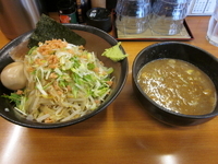 「野菜つけ麺（味玉トッピング）」@すーぷ道 連の写真