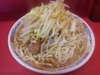 「大ラーメン（ヤサイ、ニンニク） ￥750」@ラーメン二郎 ひばりヶ丘駅前店の写真