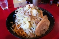 「汁なし担々麺大+豚W」@麺や 唯桜の写真