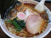 「肉そばさんま香油入り」@二代目 にゃがにゃが亭の写真