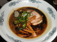 「黒豚骨中華そば 750円」@きまぐれ八兵衛 安曇野本店の写真