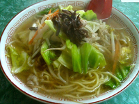 「チャンポン（650円）」@をかべ 本店の写真