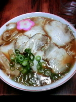 「特製大盛り中華そば」@井出商店の写真