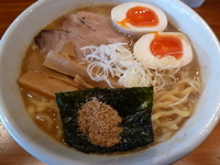 「濃厚味玉子らーめん（麺大盛）」@麺道 ともよし 東三国店の写真