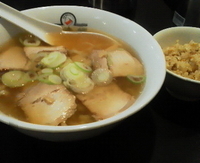 「ラーメン 330円（通常は580円）」@喜多方ラーメン 坂内 西五反田店の写真