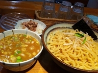 「つけ麺大盛り」@らーめん・つけ麺 我家の写真