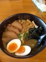 「焼豚メンゼロ+味玉」@ラーメンゼロの写真