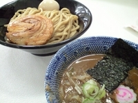 「つけそば801円+炙りチャーシュー101円+半熟玉子101円」@中華蕎麦 とみ田 第6回 全国有名 寿司・弁当とうまいもの会の写真