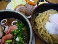 「カレーつけ麺（1000円）+サービス盛り（300円）」@MENYA 食い味の道有楽の写真